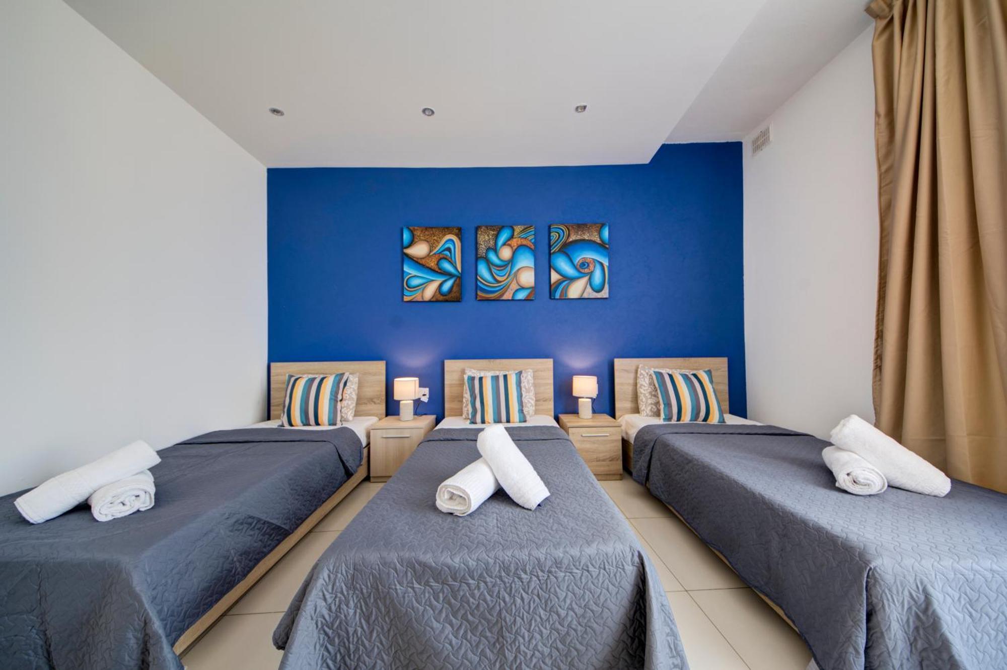 Sapphire Residences - Apartments & Penthouse In Central Sliema By Shortletsmalta Bagian luar foto